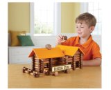 Treehaus Wooden DIY House Toys for Kids \Wooden Combined Toy\ Lincoln Logs Wooden Toys\Creative Gift